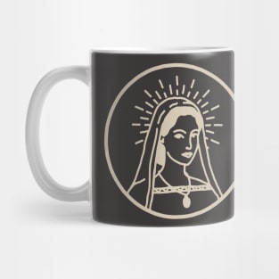 Vintage Women Illustration Mug